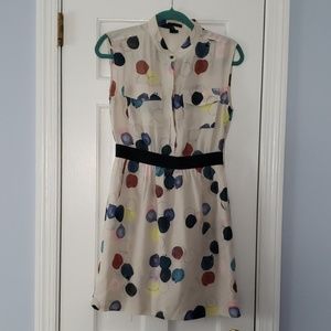 Theory Silk Shirt Dress.